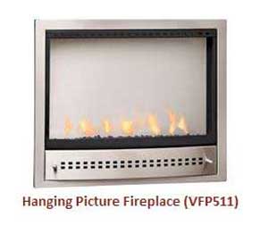 Chad-o-Glo VFP511 Hanging Picture Fireplace